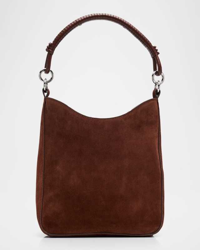 Mel Suede Shoulder Bag